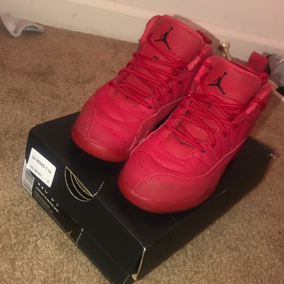 red retro 12 preschool